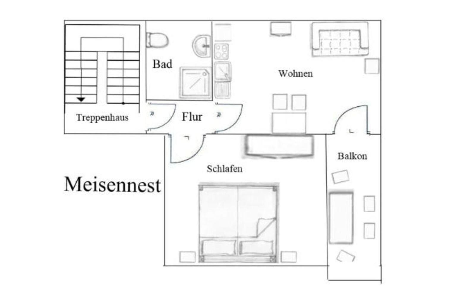 Appartement Hoera's Hammerbergblick *